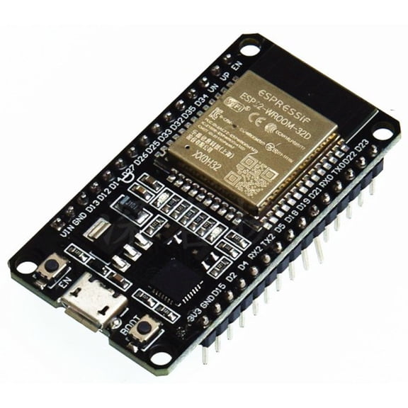 (2-Pack) JacobsParts ESP32 ESP-WROOM-32 ESP-32S Development Board 2.4GHz WiFi & Bluetooth