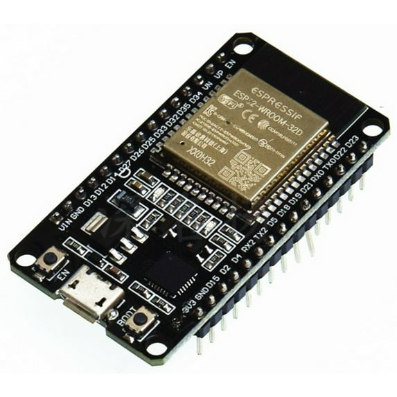 (2-Pack) JacobsParts ESP32 ESP-WROOM-32 ESP-32S Development Board 2.4GHz WiFi & Bluetooth