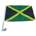 thumbnail interactive-video image 1 of 2-Pack Bahamas Country Car Window Flags – 12x18 Inches, 100D Polyester, Trade Winds 1 of 6