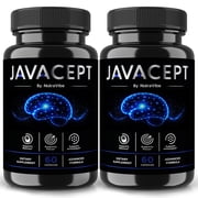 (2 Pack) Javacept Pills – Daily Formula with a Natural Blend to Help Maintain Focus, Memory & Concentration | Clean, Gentle, Easy-to-Swallow Capsules for Everyday Sharpness (120 Capsules)