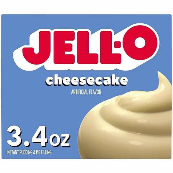 2-Pack Jell-O Cheesecake Instant Pudding & Pie Filling Mix, 3.4 oz Box