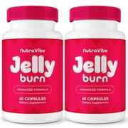 2 Pack Jelly Burn   Natural Daily Pill Formula Designed to align with Fitness Goals, Support active Lifestyle & Body Balance | Just 2 Easy-to-Swallow Pills Daily 120 Capsules