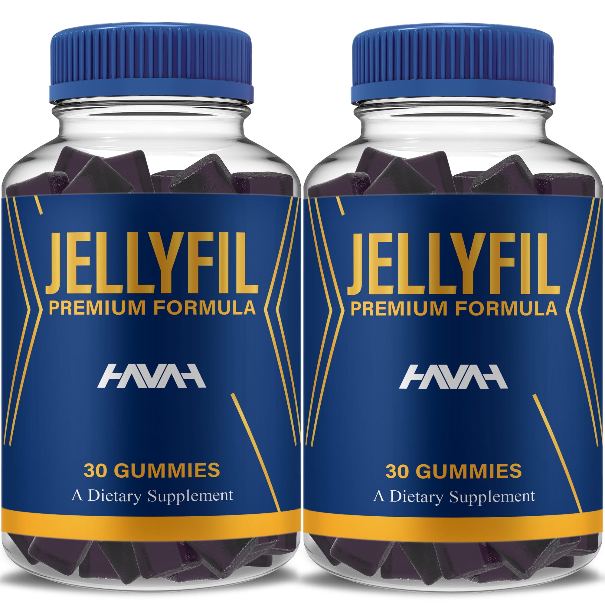 (2 Pack) Jellyfil Male Gummies, Jelly Fill Male Formula (120 Gummies)