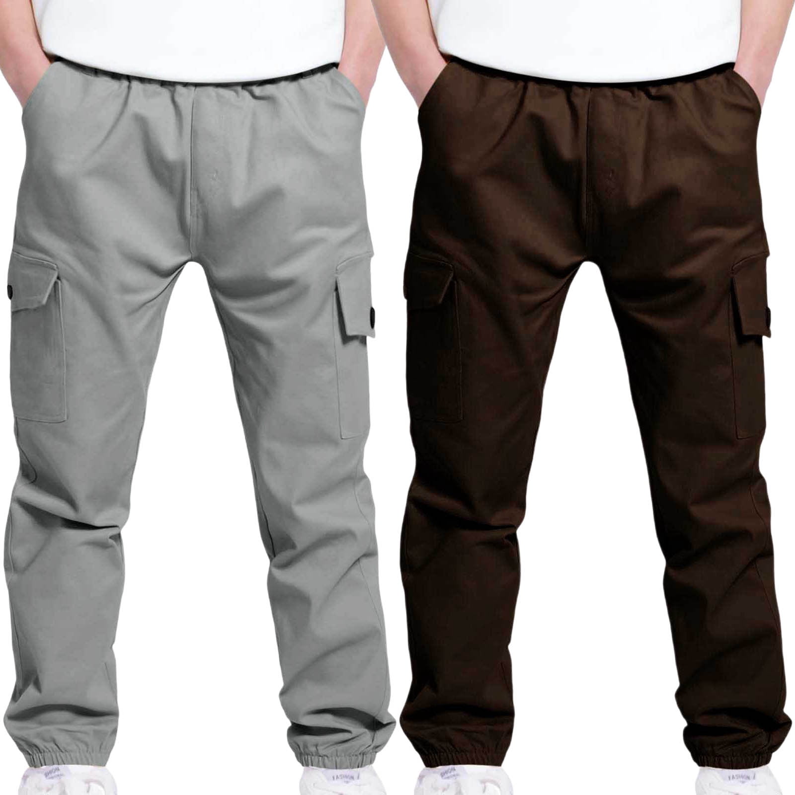 Toddler Boy Solid Color Pocket Pants