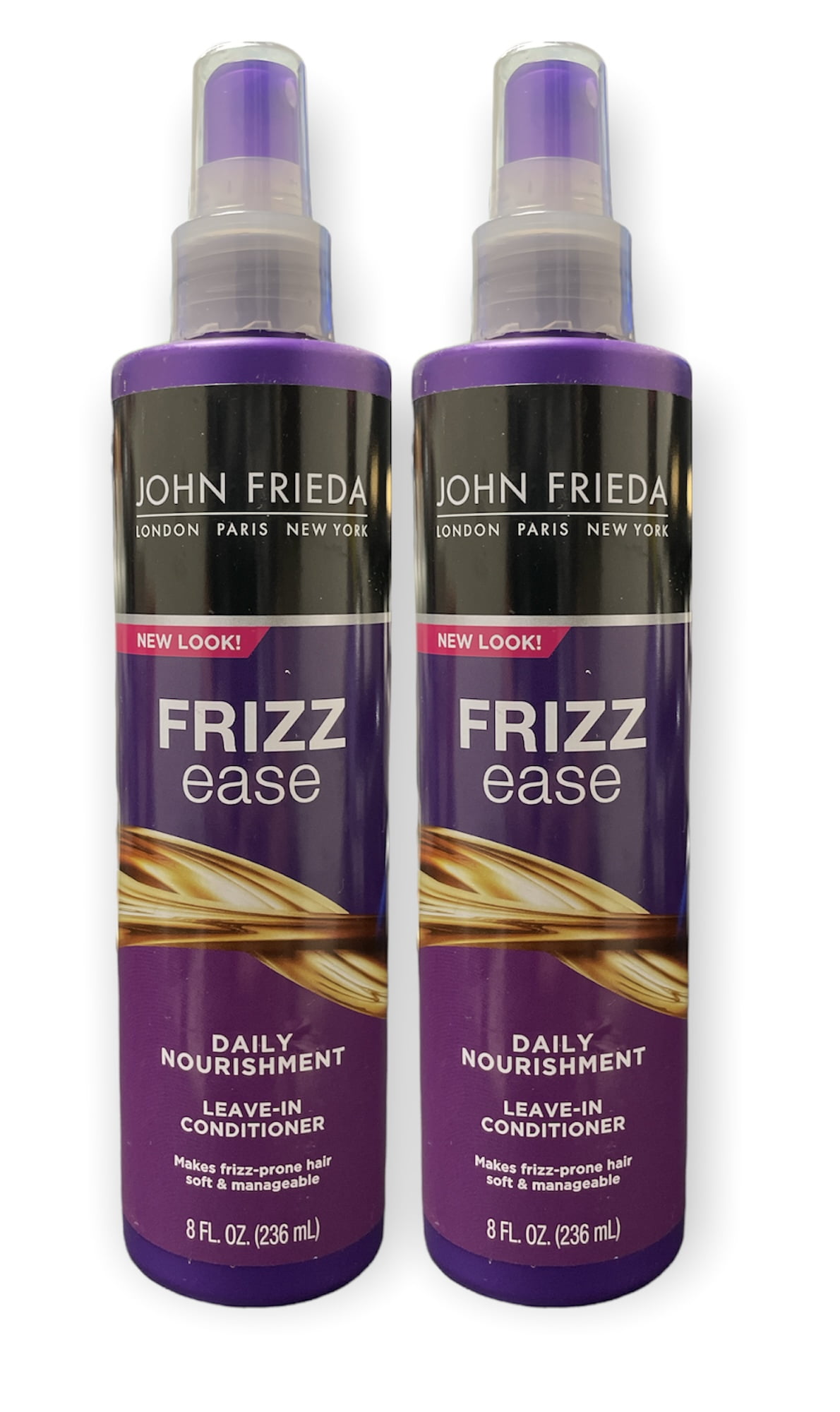 John Frieda Frizz-Ease Daily Nourishment: Leave-In Spray Gegen Frizz, 2er Pack – Für Gepflegtes Haar