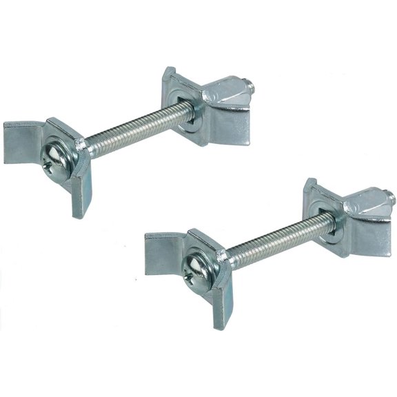 2 Pack Joint Fasteners Adjustable Recessed Work Surface Countertop Bolts 2 9/16" Length Steel Made in Germany