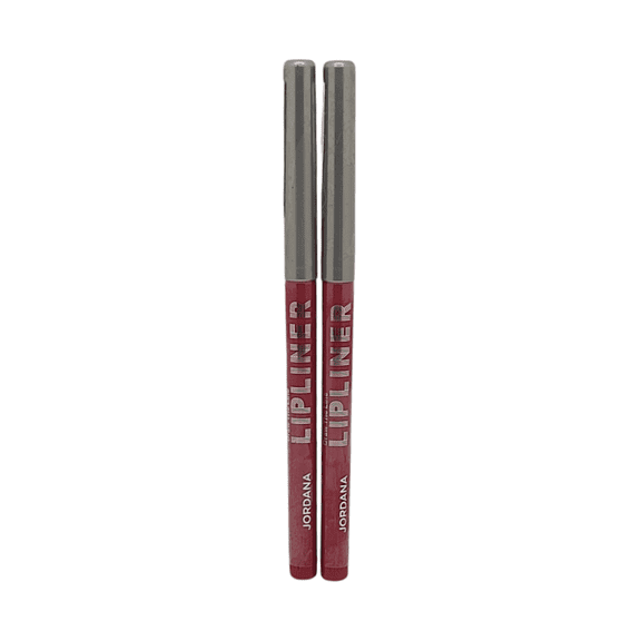2 Pack Jordana Lipliner for Lips - Draw The Line Lipliner Pencil 09 Pink Love- .012 oz / .35 g