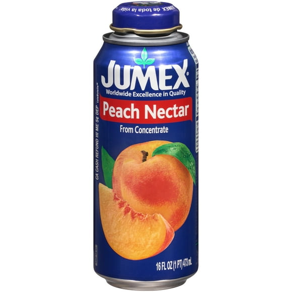 ( 2 Pack ) Jumex Peach Nectar From Concentrate 16 Fl. Oz. Can Bottle