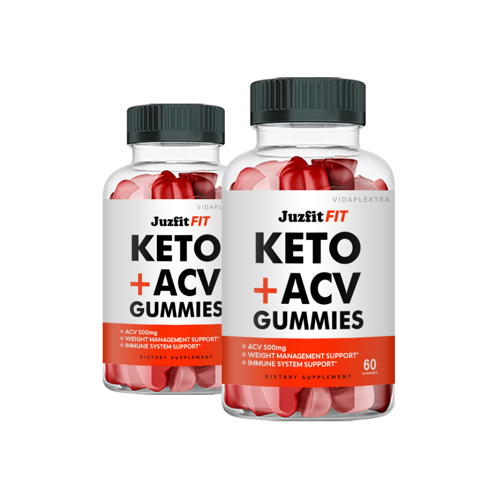 (2 Pack) Juzfit FIT Juzfit FIT Keto Apple Cider Vinegar Gummies