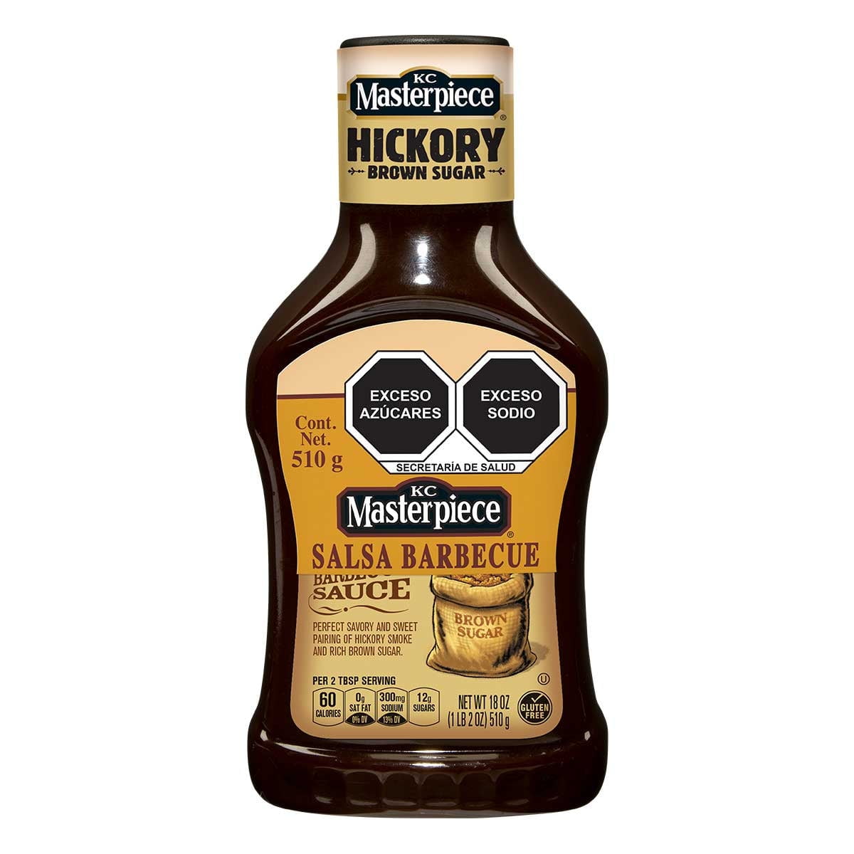 ( 2 Pack ) KC Masterpiece Barbecue Sauce, Hickory Brown Sugar, Kettle ...