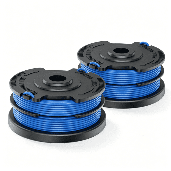 2 Pack KST-120X String Trimmer Replacement Spools Autofeed Dual Line Spool 0.065'' 20FT Compatible with Kobalt KST 120X/KST 120X-06 (2 Spools)