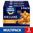 thumbnail image 1 of 2 Pack Kafth Deluxe Original Cheddar Mac N Cheese Dinner, 3 ct Pack, 14 oz Boxes, Shelf-Stable, 1 of 10