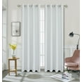 thumbnail image 1 of 2 Pack: Kate Aurora Hotel Chic Blackout Grommet Top Window Curtains - Assorted Colors, 1 of 6