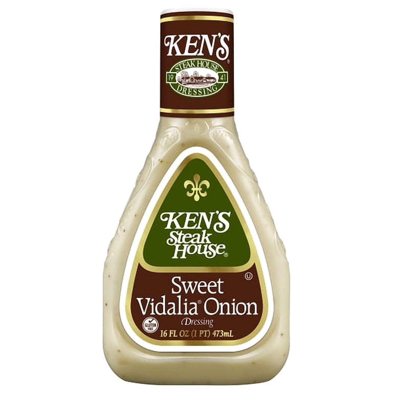 Pack Of 2 Ken's Steak House Sweet Vidalia Onion Dressing