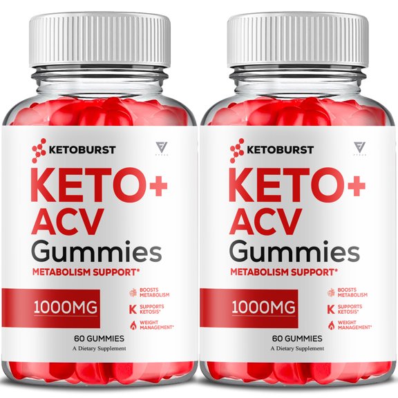 (2 Pack) Keto Blast ACV Gummies, KetoBlast Formula (120 Gummies)