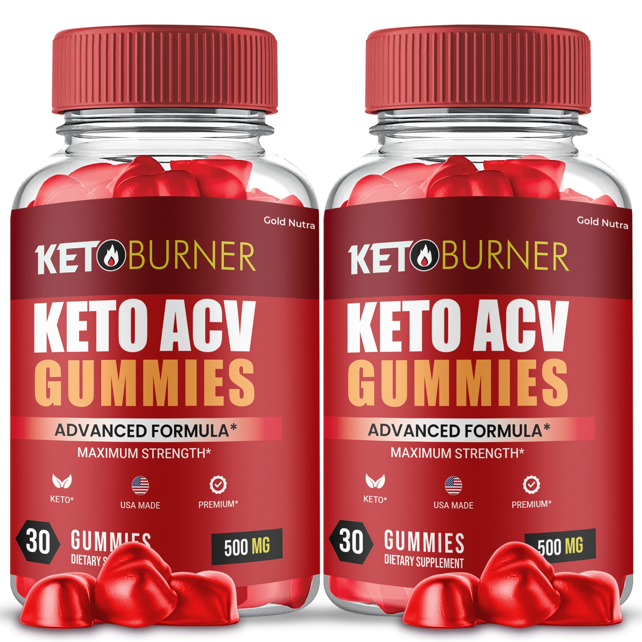 (2 Pack) Keto Burner Keto ACV Gummies