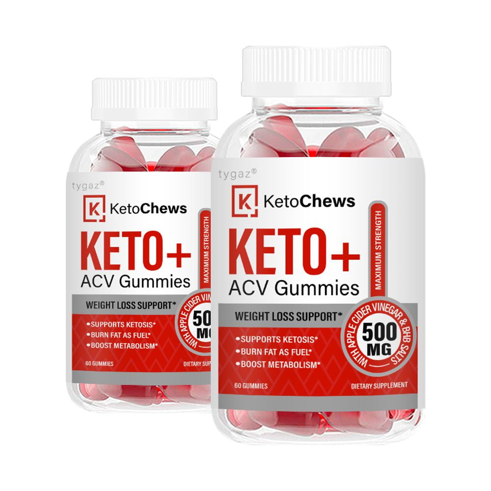 (2 Pack) Keto Chews Gummies - Keto Chews Metabolism Support Gummies ...