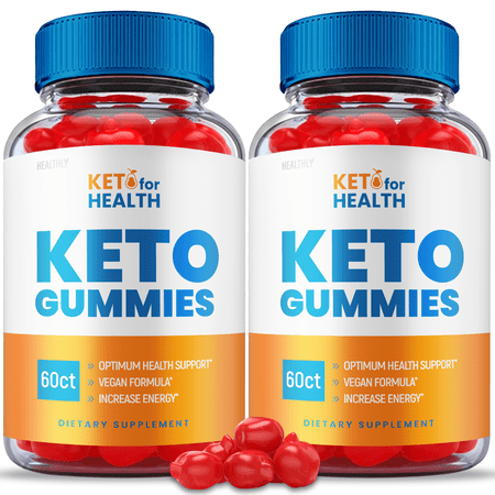 (2 Pack) Keto For Health Keto ACV Gummies, Advanced Weight Loss Support with Apple Cider Vinegar B12 1000 mg, Keto For Health Keto ACV Gummy, 120 Gummies