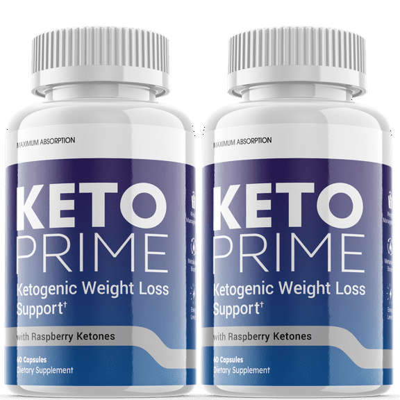 (2 Pack) Keto Prime - Supplement for Weight Loss - Energy & Focus Boosting Dietary Supplements for Weight Management & Metabolism - Advanced Fat Burn Raspberry Ketones Pills - 120 Capsules