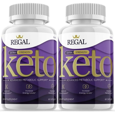 2 Pack Keto Regal Pills 120 Capsules