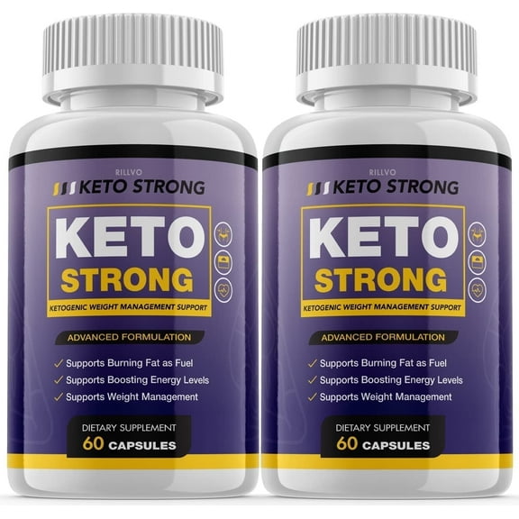 2 Pack Keto Strong XP Advanced Formula Ketosis Pills 120 Capsules