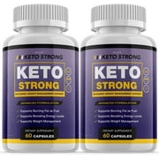 2 Pack Keto Strong XP Advanced Formula Ketosis Pills 120 Capsules