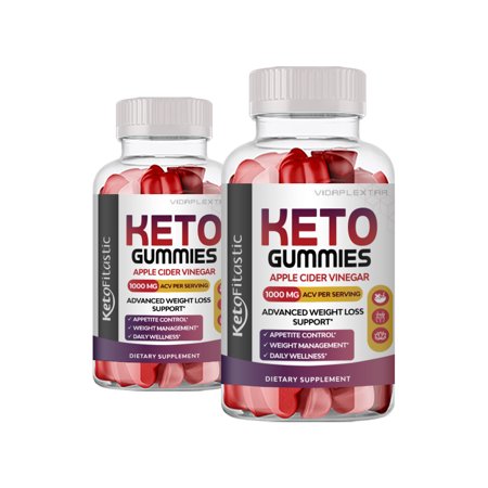 (2 Pack) KetoFitastic - KetoFitastic Apple Cider Vinegar Gummies