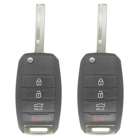 2 Pack Keyless Flip Remote Key Fob For 2016 - 2020 Kia Sorento OSLOKA-910T 95430-C5101