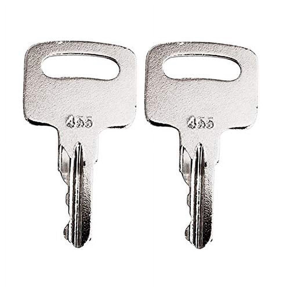 Clés Allumage Skyjack Genie - Lot De 2 Clés 455/104466 - Pour Nacelles élévatrices Et Plates-formes De Travail
