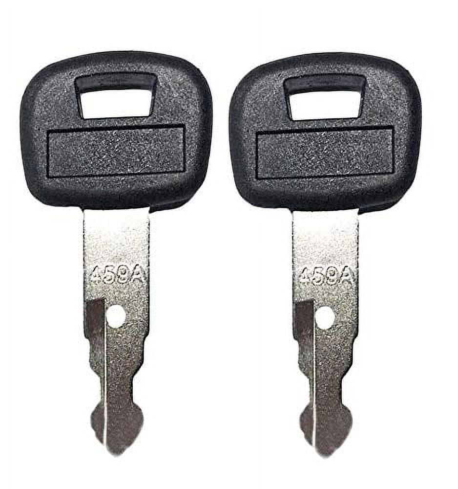 2 Pack Keys for Kubota Mini Excavator, Backhoe, Skid Steer, Track