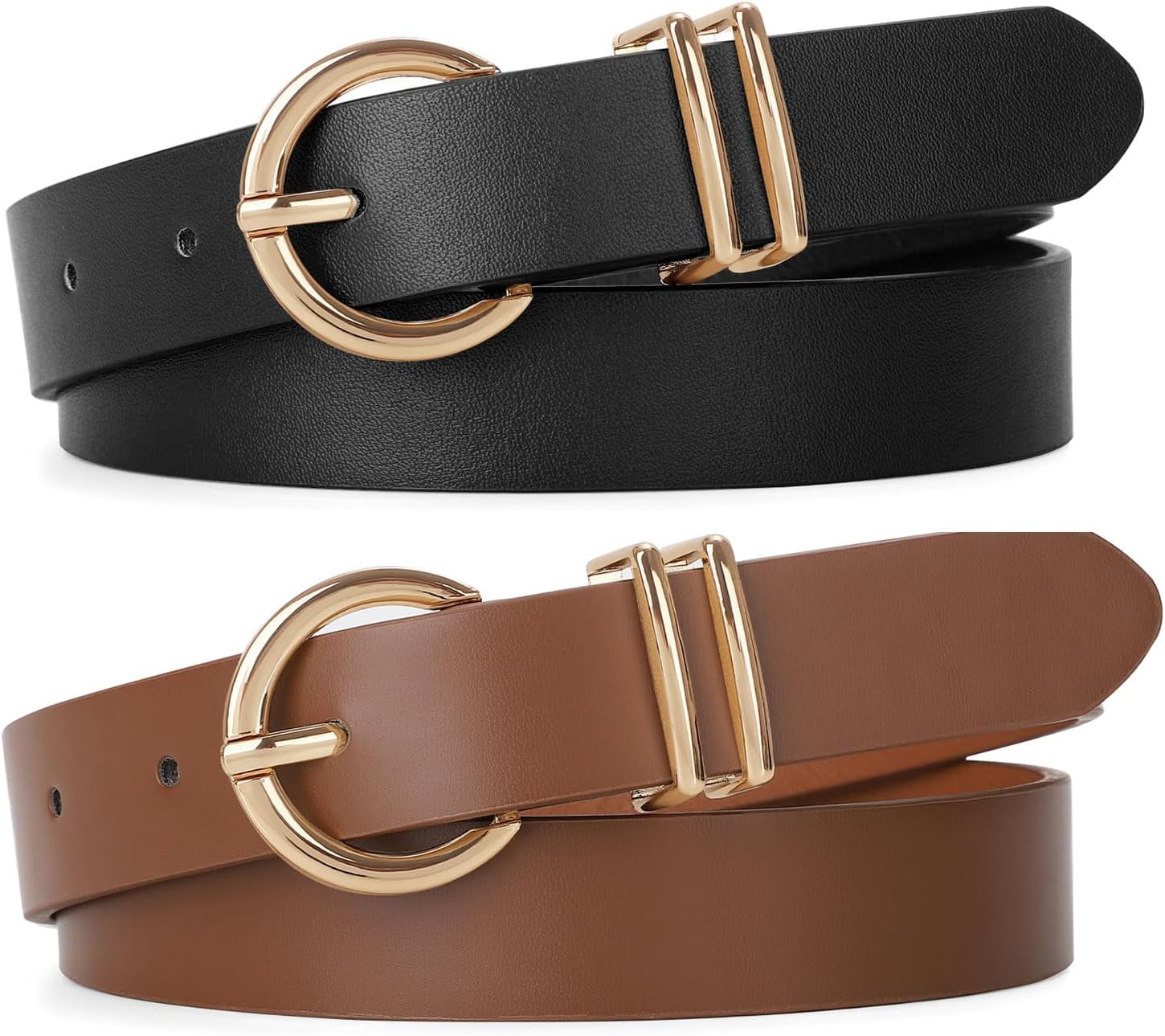 2-Pack-Kids-Leather-Belts-for- 