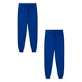 thumbnail image 1 of 2-Pack Kids Sweatpants Toddler Boy Jogger Pants with Pockets Drawstring Loose Fit Blue Sweatpants Boys Size 4-5 Years Sweatpants, 1 of 5