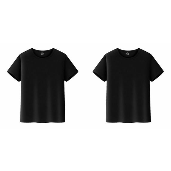 2 Pack,Kids T Shirts Short Sleeve Plain Top Tees Boy & Unisex Toddler Children Crew Neck T Shirt Boys Long Sleeve T Basketball Undershirt Youth Mens T Shirts Short Sleeve Shirt Boy Small Top Boys