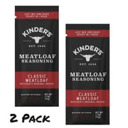 ( 2 Pack ) Kinder's Classic Meatloaf Seasoning Mix, 1.1 oz Packet