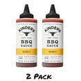 thumbnail image 1 of ( 2 Pack ) Kinder's Honey Barbecue Sauce and Dip, 15.5 oz Bottle, 1 of 6