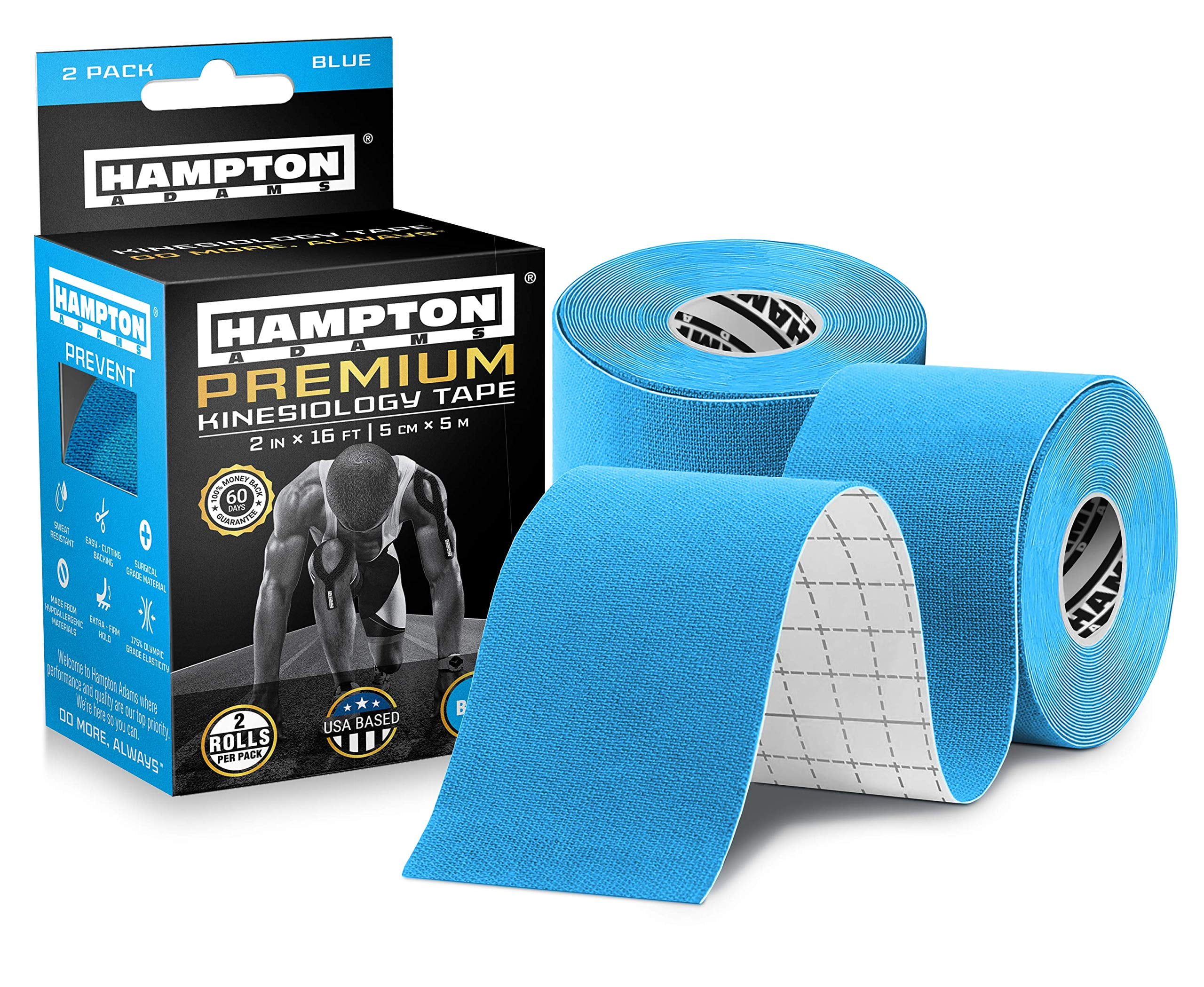 (2 Pack) Kinesiology Tape for Physical Therapy Sports Athletes â