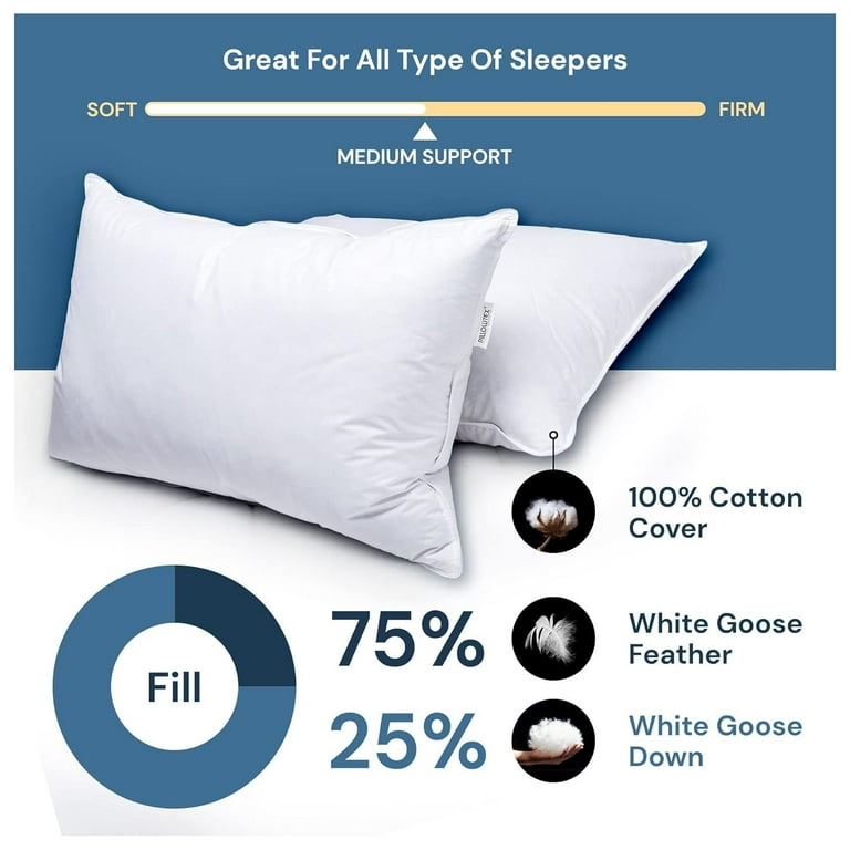 Goose down pillows walmart hotsell