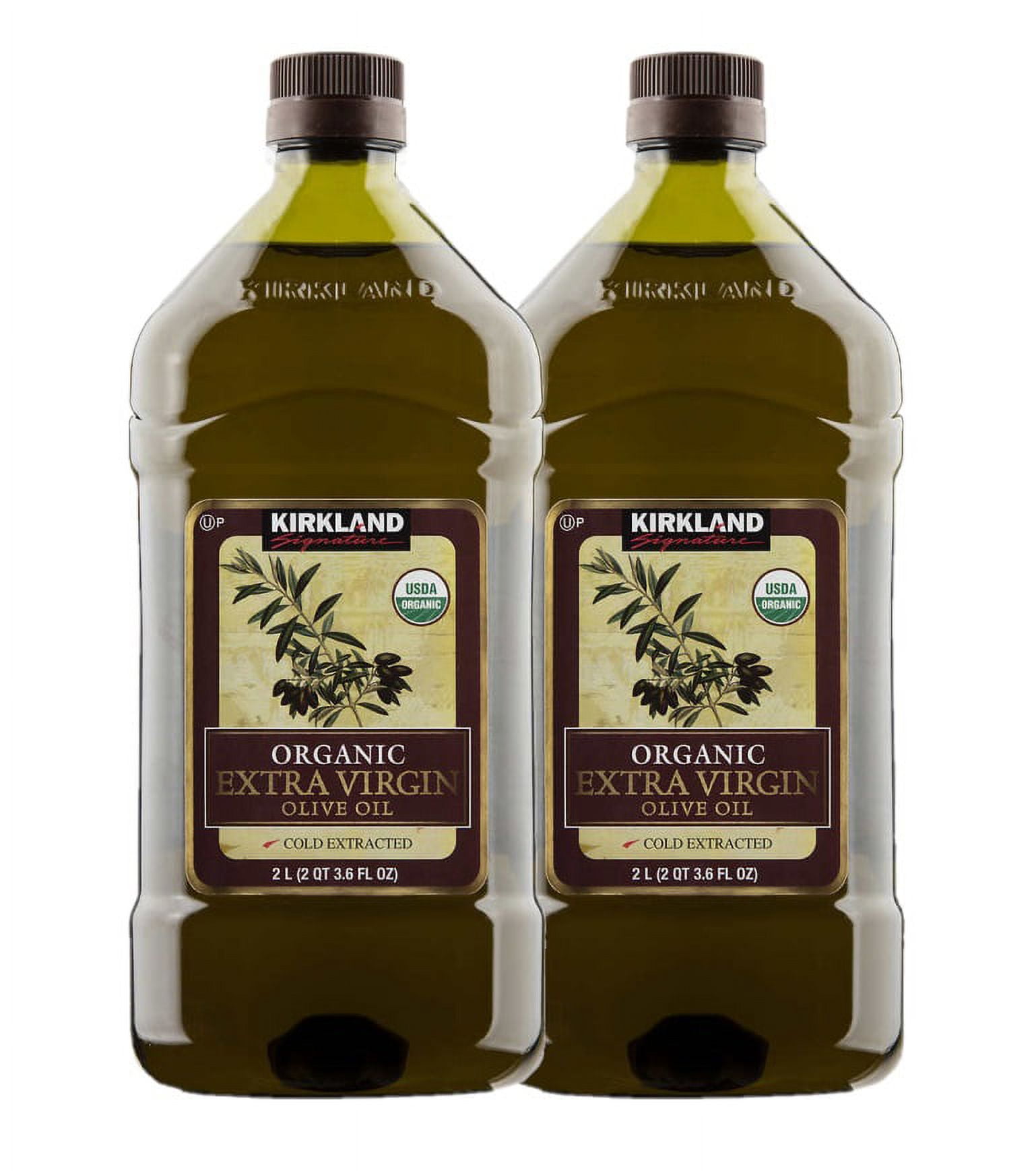 2 Pack | Kirkland Signature Organic Extra Virgin Olive Oil, 2 L