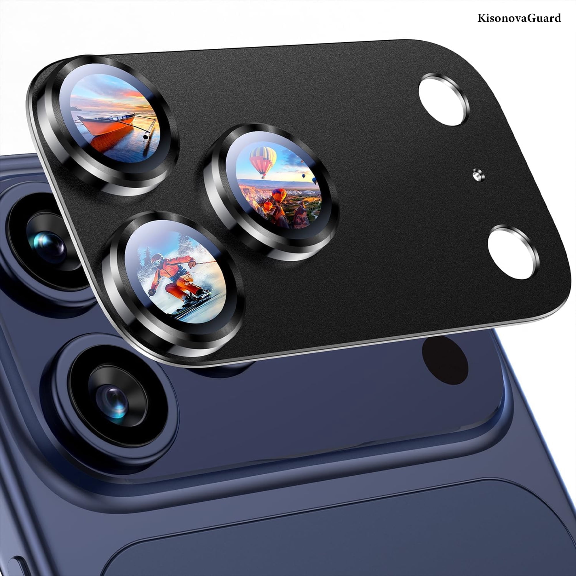 [2 Pack] KisonovaGuard for iPhone 17 Pro Camera Lens Protector, [Full ...