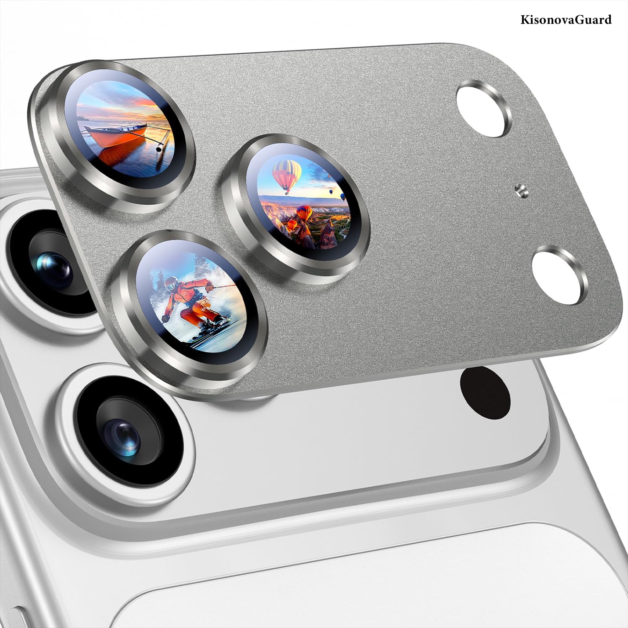 [2 Pack] KisonovaGuard for iPhone 17 Pro Camera Lens Protector, [Full ...