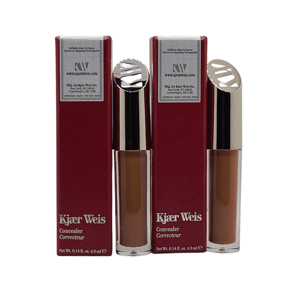 2 Pack Kjaer Weis Invisible Touch Concealer D340 0.14 oz *New in Box*