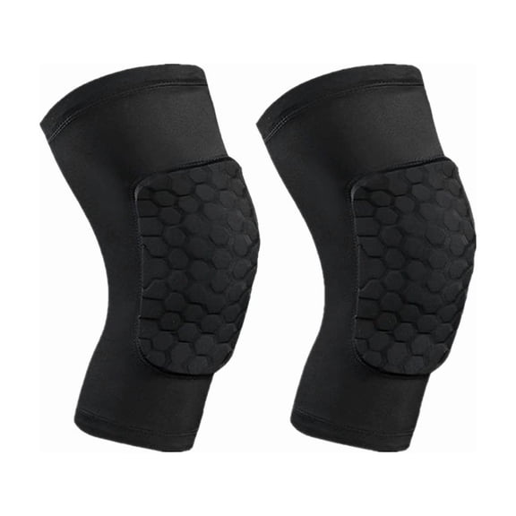 2 Pack Knee Compression Sleeves Men Women, EVA Honeycomb Light Compression Leg Sleeves, Wrestling Knee Sleeve Volleyball Knee Sleeve Basketball knee Sleeve