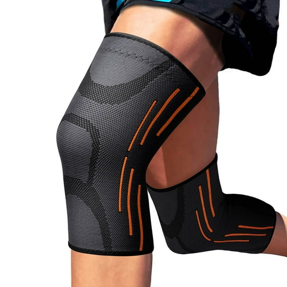 2 Pack Knee Support Knee Brace for Men Women, Size XXL
