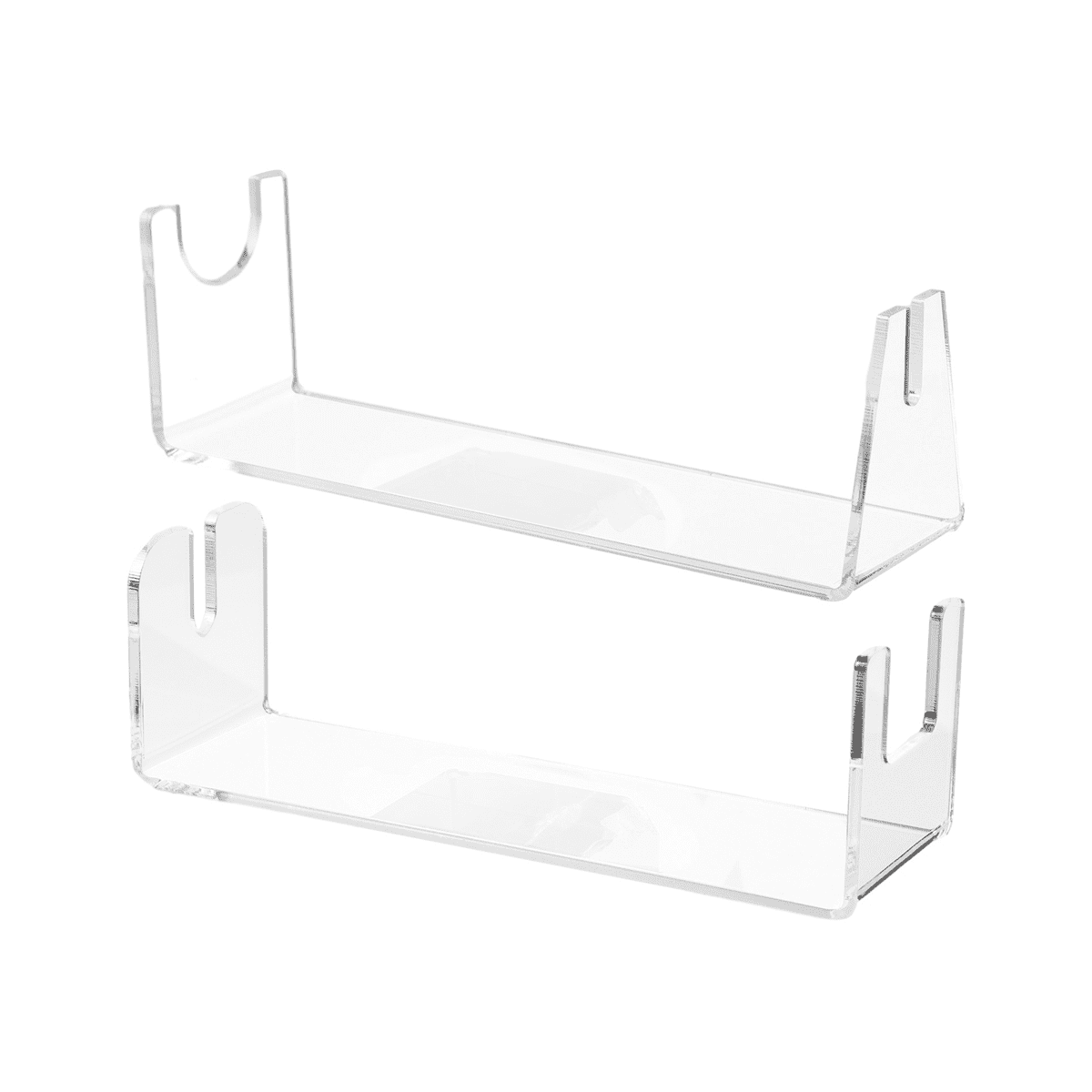 2 Pack Knife Display Stand Acrylic Knife Stand, Desktop Knife Display
