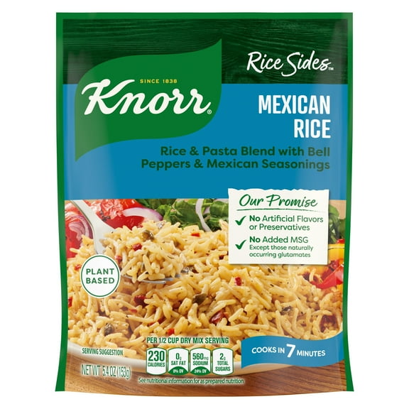2 Pack - Knorr Rice Sides Mexican Rice - 5.4 oz Packaging may vary