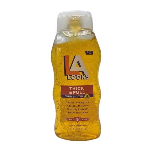 (2 Pack) LA Looks Thick & Full With Biotin Gel (20 oz)
