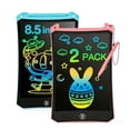 thumbnail image 1 of Toddler Easter Basket Stuffers, 2 Pack LCD Writing Tablet, 8.5 inch Reusable Drawing Pad for Kids, Doodle Board, Travel Essentials Activities Birthday Gifts Toy for Age 3 4 5 6 Years Old Girls Boys, 1 of 14