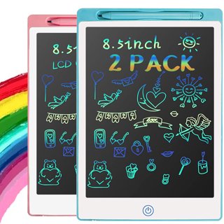 LCD Writing Tablet for Kids 8.5 inch, iMounTEK Colorful Doodle Board Drawing Tablet with Lock Function, Erasable Reusable Writing Pad, Educational