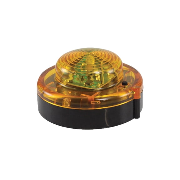 1-Pack LED Emergency Road Flares, Magnetic Base, 2 Modes Flash or Steady, For Roadside Emergency Kit or Amish Buggy, RV, Boat, Super Bright Crush Resistant