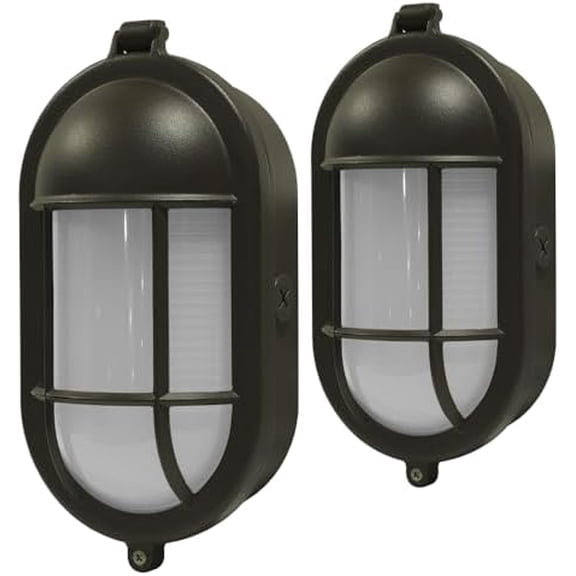 2-Pack LED Fence Light RGBCW  Changed Deck Light Daylight Sensor IP65 Waterproof Step Lights 28w/24w/20w Outdoor Lights for Patio Backyard Stair Porch Pool Dusk Dawn Outdoor Flood Lights